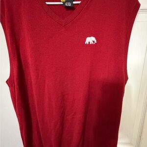 Red Sleeveless Vest